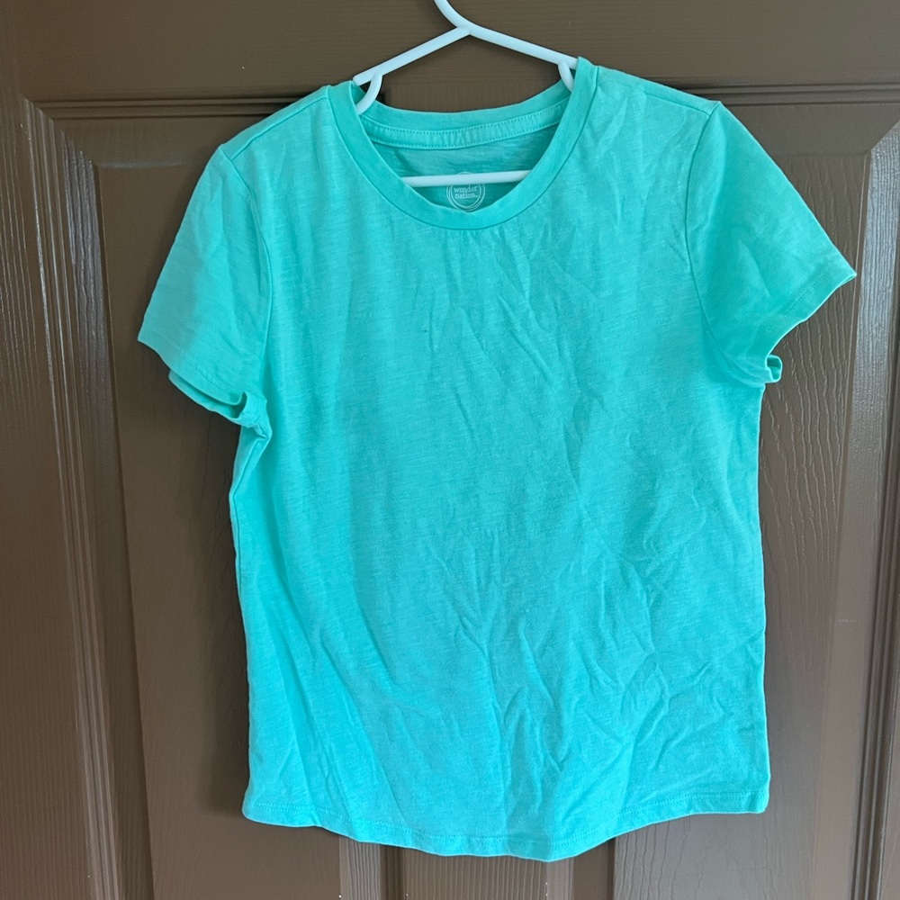 Wonder Nation | Girls teal T-shirt.
